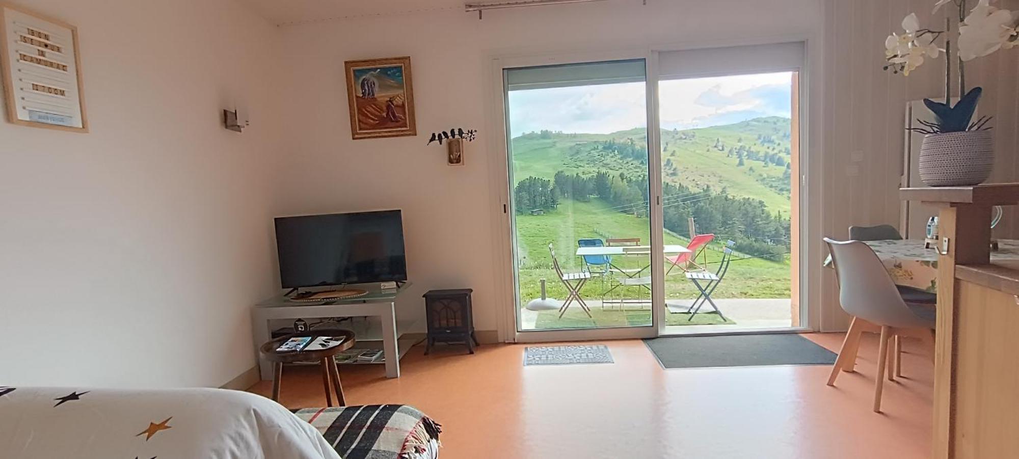 Gite Avec Vue Exceptionnelle Sur Les Montagnes Camurac Exterior foto